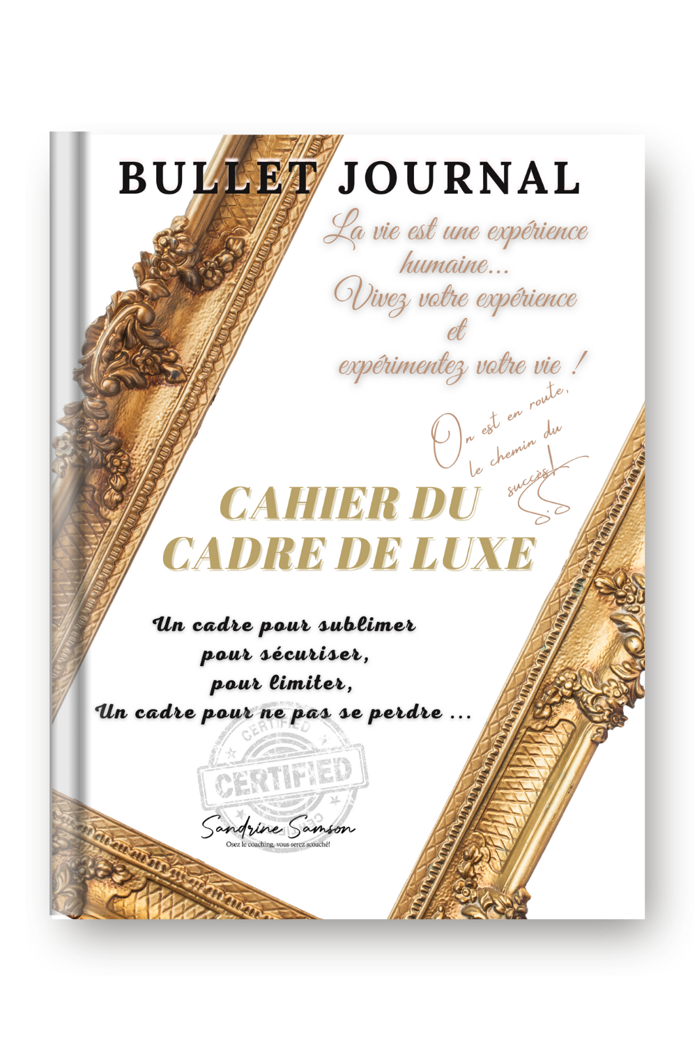 Cahier du cadre de luxe